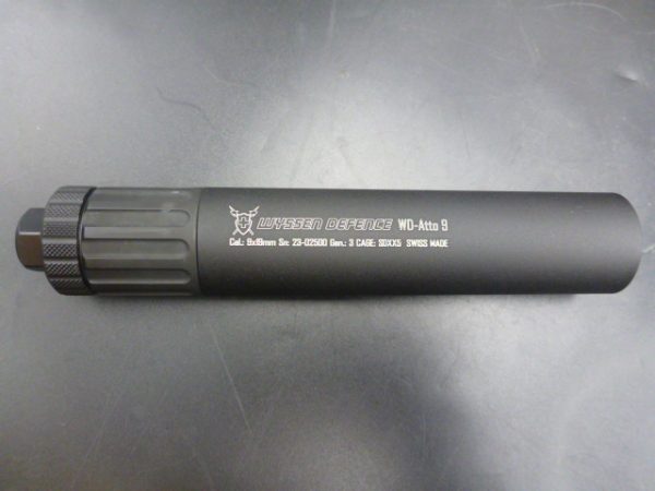 Silencieux WYSSEN DEFENCE WD-ATTO 9 cal 9X19 NOIR