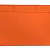 Tapis de travail en silicone orange