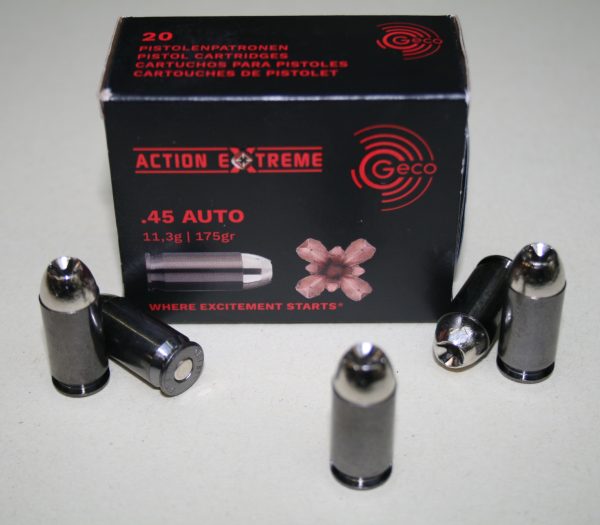 GECO ACTION EXTREME cal 45ACP par 20