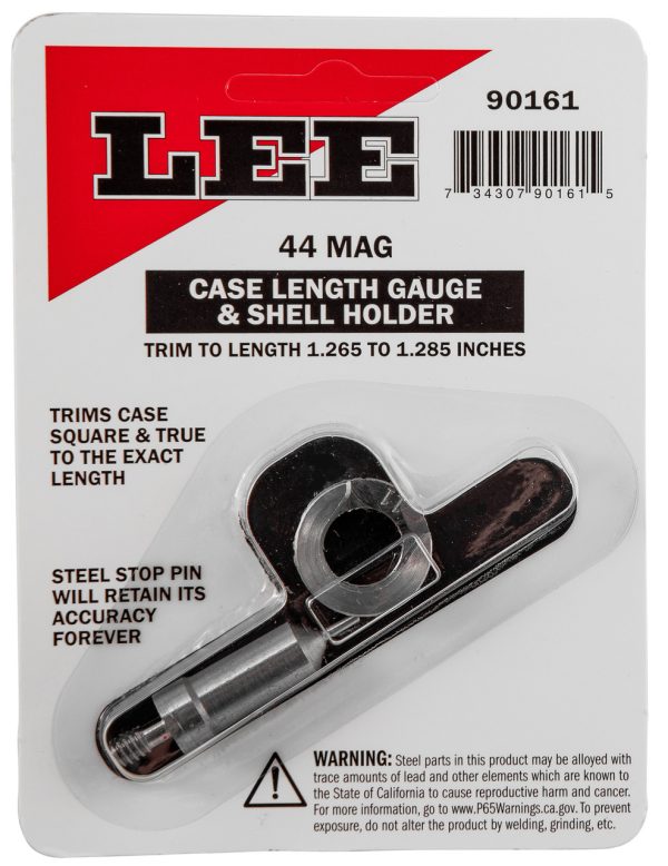 Lee Case Length Gauge et Shell Holder 44Mag (90161)