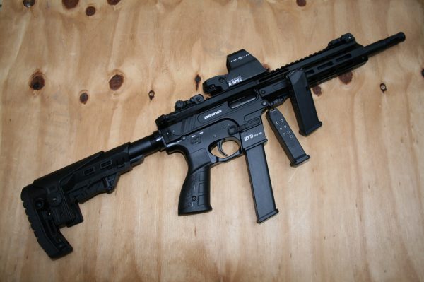 Kit DERYA ZY9 B10-10 cal.9 mm, Chargeurs, Optique, Munitions...