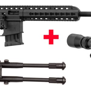 PACK Carabine Pallas Sniper Noir BA-15  Cal 22LR