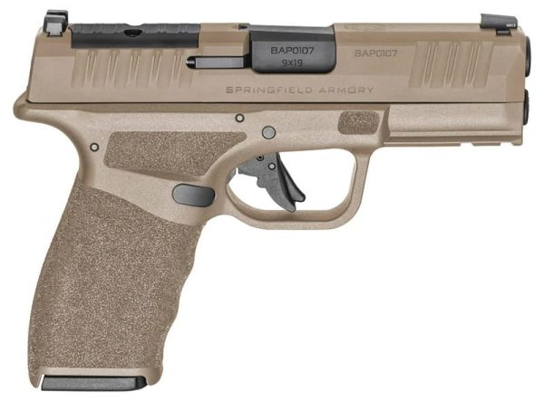 Pistolet Springfield HELLCAT PRO OSP DESERT FDE 9mm canon 3,7" – Image 4