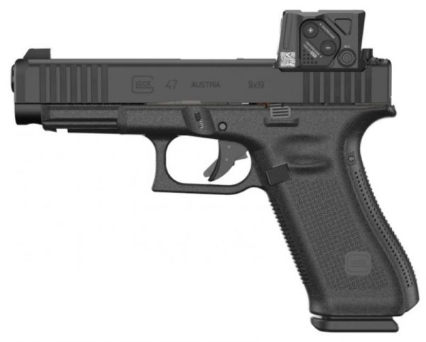 PISTOLET GLOCK 47 A-CUT FS COMBO AIMPOINT CAO cal 9x19 – Image 2
