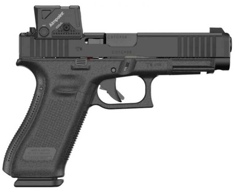 PISTOLET GLOCK 47 A-CUT FS COMBO AIMPOINT CAO cal 9x19
