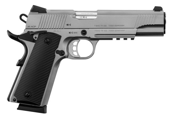 Pistolet TISAS ZIG PC 1911 Inox 5''  45ACP – Image 4