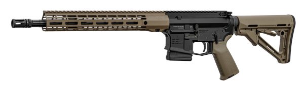 Carabine type AR15 AERO PRECISION M4E1 Atlas dual tone noir canon 14.5 '' Cal. 5.56mm Noir / FDE – Image 4