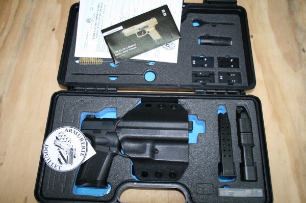 Pistolet Canik TP9 Elite Combat fileté calibre 9x19 (occasion)