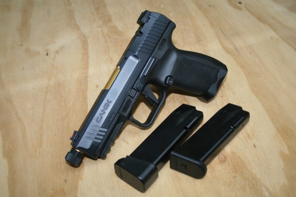 Pistolet Canik TP9 Elite Combat fileté calibre 9x19 (occasion) – Image 4
