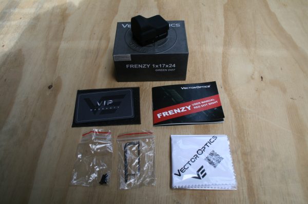 Viseur point vert VectorOptics  FRENZY  1X17X24 MOS 5MOA – Image 4