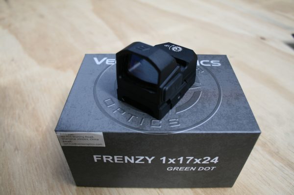 Viseur point vert VectorOptics  FRENZY  1X17X24 MOS 5MOA