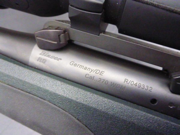 BLASER R8 cal 270 WSM + collier blaser + Aimpoint hunter 34 ( occasion ) – Image 8