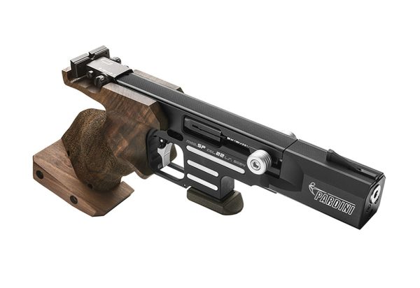 Pistolet PARDINI SP HIGHT TECH noir droitier taille M calibre 22LR