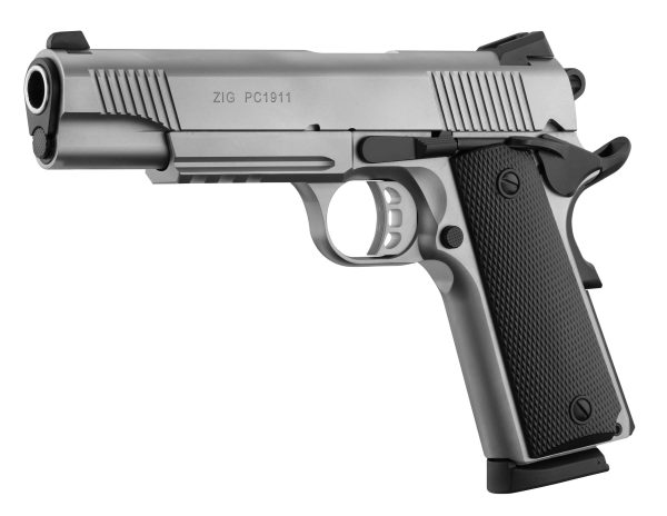 Pistolet TISAS ZIG PC 1911 Inox 5''  45ACP – Image 5