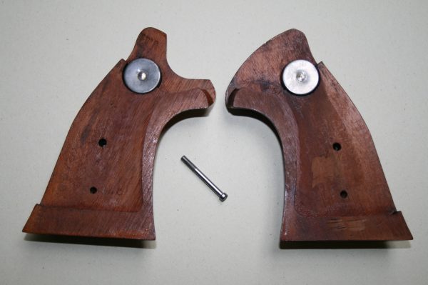 Plaquettes bois d'occasion Smith & Wesson carcasse K/L Square Butt (002) – Image 2