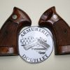 Plaquettes bois d'occasion Smith & Wesson carcasse K/L Square Butt (004)
