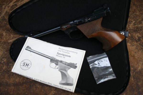 Pistolet Monocoup Rhöner Sportwaffenfabrik Sportpistole modell 76 – Image 6