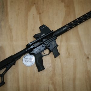 Carabine semi-automatique ADC competition IPSC , 9x19mm + Viseur point rouge holographique SightMark (occasion)
