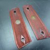 Plaquettes  pour Ruger 22/45 checker Rosewood