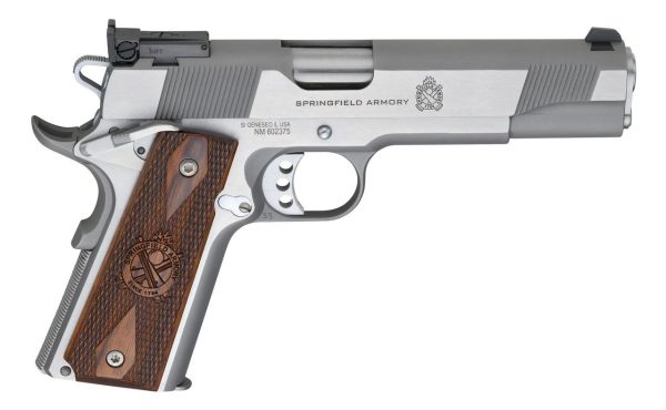Pistolet SPRINGFIELD Armory 1911 inox Loaded Target calibre 45acp