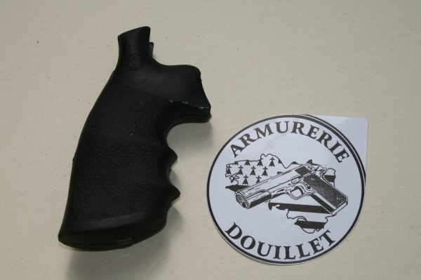 Crosse caoutchouc d'origine Smith & Wesson (Hogue) carcasse K et L round butt (occasion)