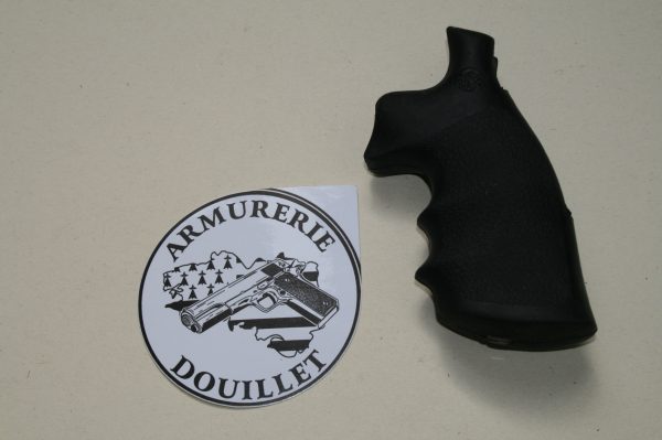 Crosse caoutchouc d'origine Smith & Wesson (Hogue) carcasse K et L round butt (occasion) – Image 2