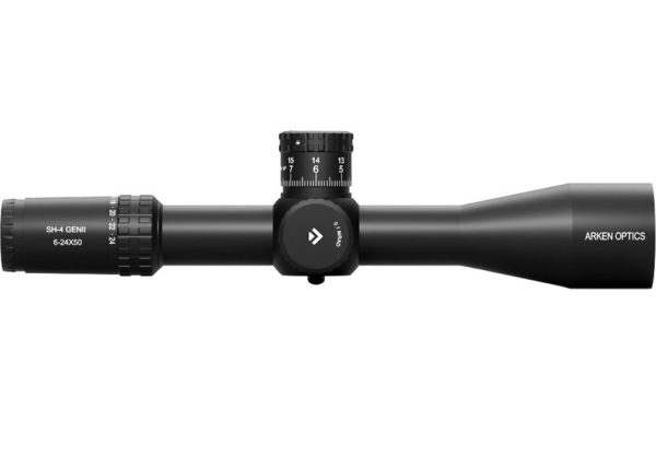 Lunette Arken SH4 GEN2 FFP 6-24 X50 réticule VPR MIL- Tube 34 mm