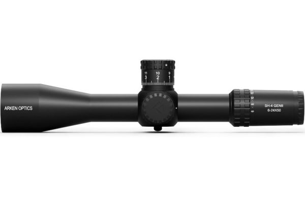 Lunette Arken SH4 GEN2 FFP 6-24 X50 réticule VPR MIL- Tube 34 mm – Image 4