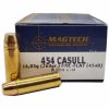 Boite de 20 munitions Magtech cal 454 Casull 260 grs FMJ(Copie)