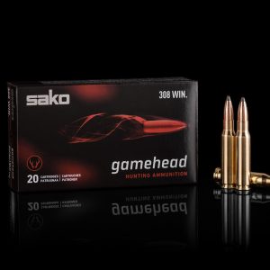 munitions SAKO 308WIN 11.7G 180gr GAMEHEAD SP / boite de 20