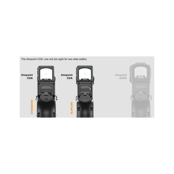 PISTOLET GLOCK 45 HUNTER EDITION A-CUT FILETE COMBO AIMPOINT COA – Image 5