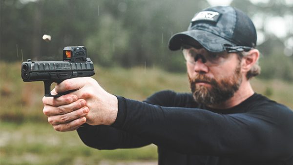 point rouge STEINER MPS ( micro pistol sight) - 3.3MOA + rail ACRO montage picatinny – Image 6