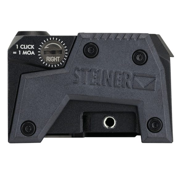 point rouge STEINER MPS ( micro pistol sight) - 3.3MOA + rail ACRO montage picatinny – Image 2