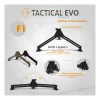 Bipied Tactical-Evo F-Class F1 3,5-8" NOIR (fixation WEAVER) – Image 2