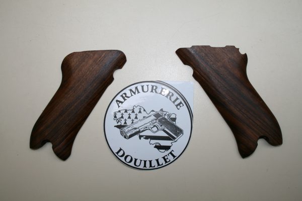 Plaquettes bois lisse "luxe" pour pistolet Luger P08