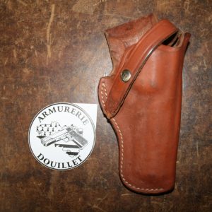 Holster en cuir pour revolver Colt ou Smith&Wesson K/L 4 pouces / .38-.357 (OCCASION)