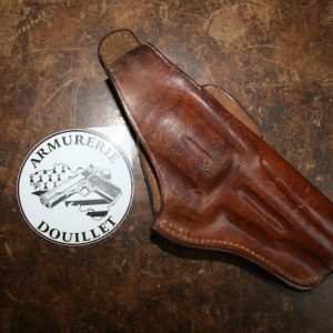 Holster cuir GIL HOLSTERS mod. combat M31 pour revolver 4 pouces (OCCASION)