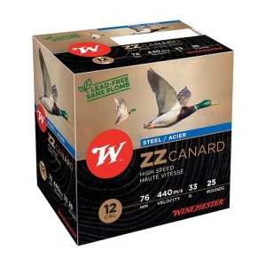 WINCHESTER ZZ CANARD "acier " cal 12/76 N°3/4/5 33grs