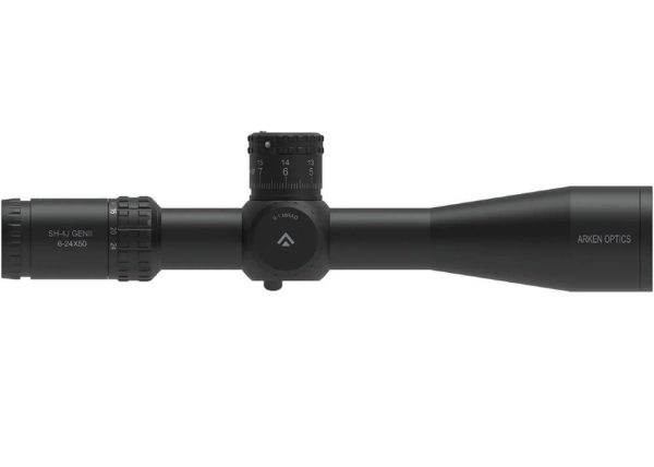 Lunette Arken SH-4J GenII 6-24x50 FFP MIL réticule VPR