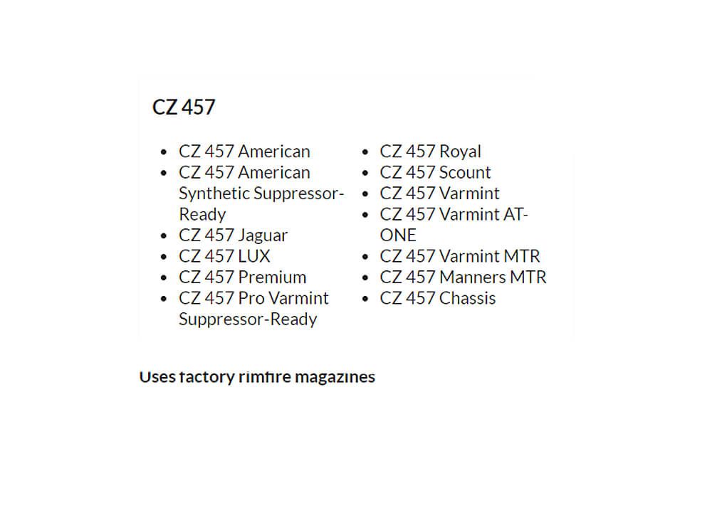 Chassis MDT Oryx pour carabine CZ 457 - couleur FDE – Image 8