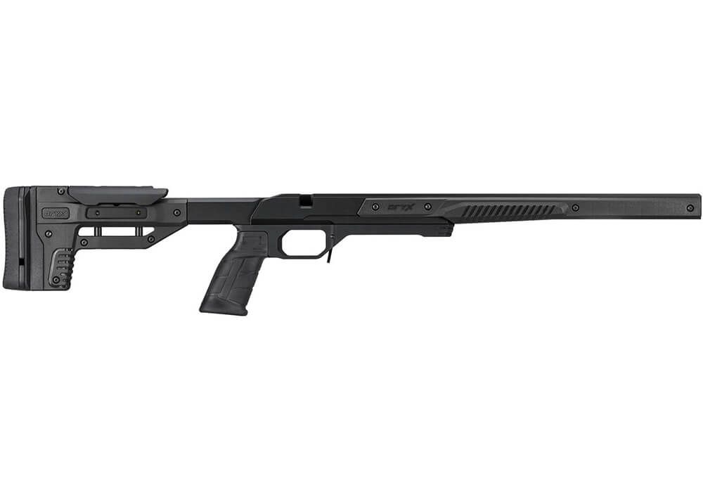 Chassis MDT Oryx  pour carabine CZ 457 -  couleur BLACK - DROITIER